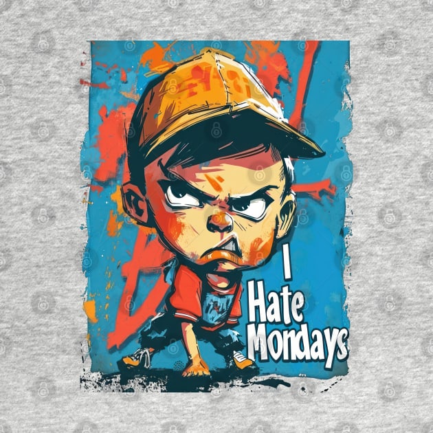 I Hate Mondays by TooplesArt